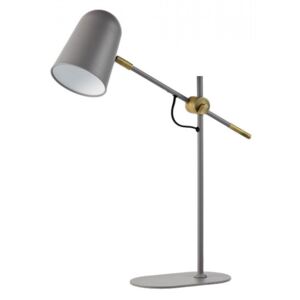 Lampa birou gri/maro alama din metal 45 cm Bureau Grey Bolia