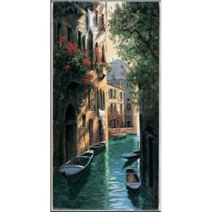 Venetian reflections Reproducere, Benadino Gianola, (50 x 100 cm)