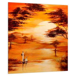 Tablou cu savana africană (Modern tablou, K011504K3030)