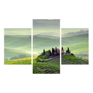 Tablou cu peisaj și casă (K011272K90603PCS)