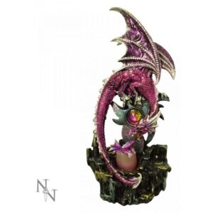 Statueta cu led dragon Viata Noua 31 cm