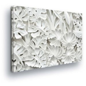Tablou - Plastic Flowers II 100x75 cm