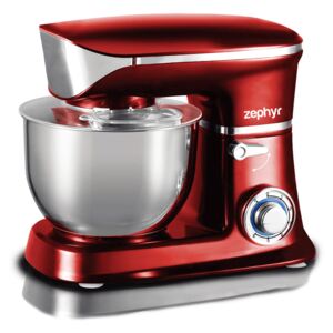 Robot bucatarie Zephyr, 1900 W, 6.5 l, indicator LED, 6 viteze, Rosu