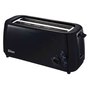 Prajitor paine Zilan, 4 felii, 1400 W, tava firimituri, 5 nivele rumenire