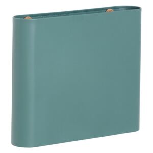 Suport pentru Reviste Din Metal - Metal Verde Diametru(30cmx 6cm)x Inaltime(25cm)