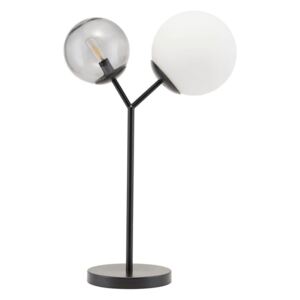 Lampa de Birou TWICE - Sticla Negru Inaltime(42 cm)