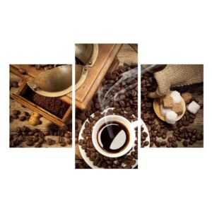 Tablou ceașca de cafea și boabe de cafea (K011182K90603PCS)