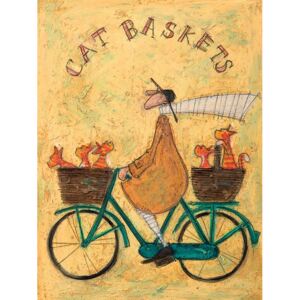 Tablou canvas - Sam Toft, Cat Baskets