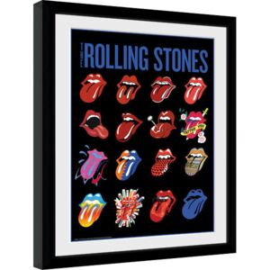 The Rolling Stones - Tongues Afiș înrămat