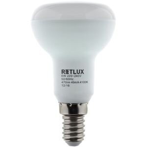 Retlux RLL 307 R50 E14 Spot 9W CW Bec LED( alb rece 4100K)