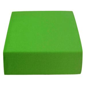 Cearsaf Jersey MICRO verde 180 x 200 cm
