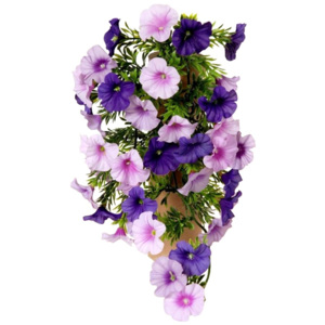 Floare artificială Petunie violet, 40 cm