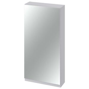 Dulap baie Moduo 40, cu oglinda, gri, asamblat, 40x14.1x80 cm