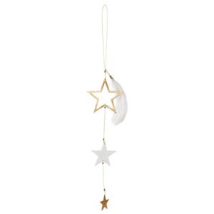 Obiect decorativ suspendat stea - Golden Star lung