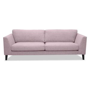 Canapea cu trei locuri Vivonia Monroe, roz