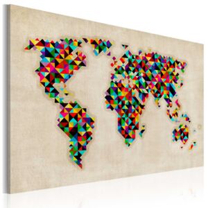 Tablou - The World like a kaleidoscope 90x60 cm