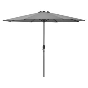 [casa.pro]®.Umbrela de gradina - 300cm x 230cm - gri