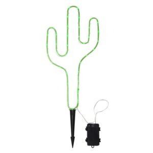 Decorațiune LED în formă de cactus Best Season Tuby, verde