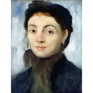 Portrait of Josephine Gaujelin, 1867 Reproducere, Edgar Degas