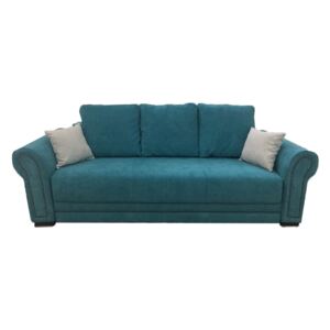 Canapea extensibilă turquoise - model ALEXANDRA