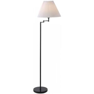 Lampadar negru/alb din metal si plastic 158 cm Break Floor Nordlux