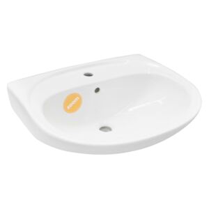 Lavoar Zoom Uno, 60 cm, alb, ceramica