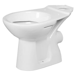 Vas WC Roca L Neo duobloc din ceramica, alb, cu evacuare laterala