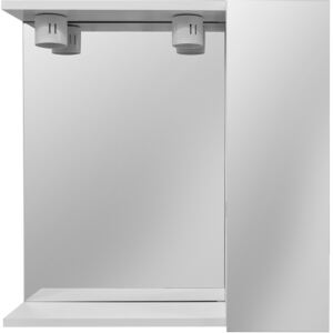 Oglinda baie Savini Due model 937, 2 becuri, PAL, alb