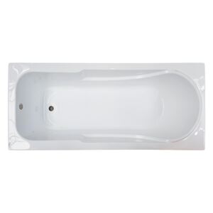 Cada baie Fibrex Siena, acril sanitar, alb, 160x70x39 cm