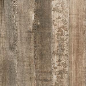 Gresie portelanata interior Kai Ceramics Atelier, maro, aspect de lemn, finisaj mat, 45 x 45 cm