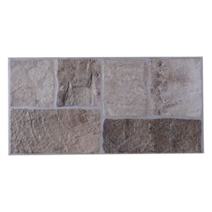 Gresie portelanata Ispan Lux Milano Beige cu aspect piatra naturala, dreptunghiulara, 30 x 60 cm