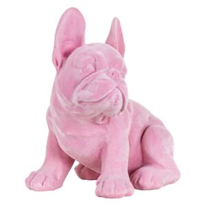 Figurina Dog Miro , Rasina, Roz, 35x23x17 cm
