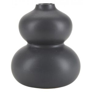 Vaza neagra din ceramica 15 cm Beth Bahne