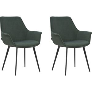 Set 2 scaune Bente verde 43/44/49 cm