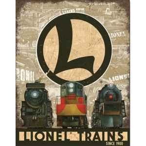 Lionel Legacy Placă metalică, (32 x 41 cm)