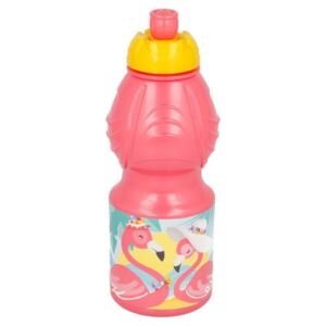 Sticla plastic pentru apa Flamingo, 400 ml