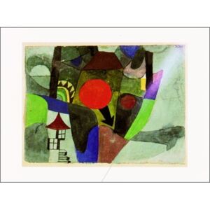 P.Klee - Mit Der Sinkenden Sonne Reproducere, (80 x 60 cm)