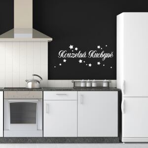 GLIX Magic Kitchen - autocolant de perete Alb 50 x 20 cm