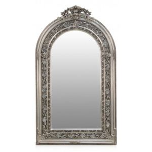 Oglinda argintie cu rama din lemn 110x185 cm Baroque Versmissen