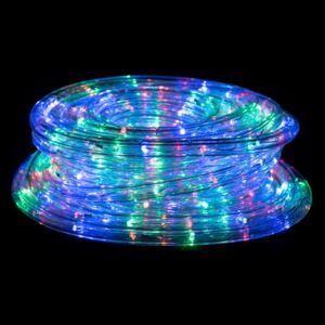 Tub luminos Flink 13 mm, 24 LED-uri/ml, lungime 20 m, multicolor