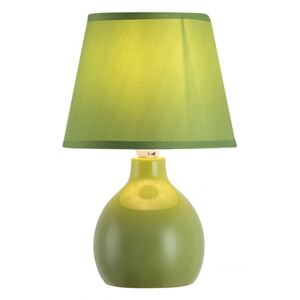 Rábalux Ingrid 4477 lampa de masa de noapte verde ceramică E14 1x MAX 40W IP20