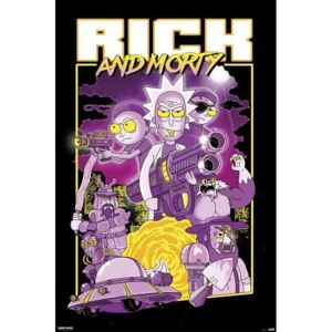 Rick Morty - Characters Poster, (61 x 91,5 cm)