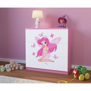 Dulap cu sertare pentru copii Ourbaby Fairy Leonka piept de Zana