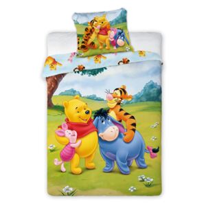 Set lenjerie pentru copii – Winnie Ursulețul 003 the Pooh 033 100x135