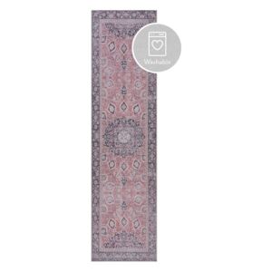 Traversă Flair Rugs Somerton, 60x230 cm, roz