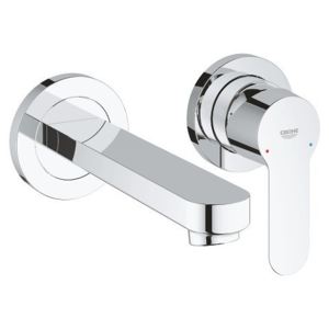 Baterie lavoar Grohe BauEdge cu 2 orificii