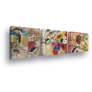 Tablou - Abstract Trio III 3 x 25x25 cm