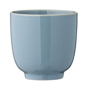 Pahar albastru din ceramica Olivia Bloomingville