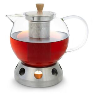 Klarstein Sencha, ceainic, încălzitor Hibiscus din oțel inoxidabil, 1,3 l, filtru de inserție