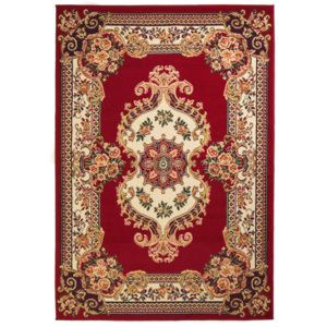 Covor persan, design oriental 180x280 cm Roșu/bej